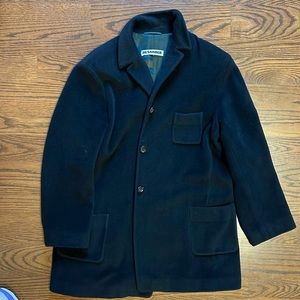 Jil Sander angora over coat